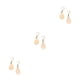 thumbnail image 5 of Pendientes Colgantes Qarigey en Forma de Gota de Agua, 5 of 6