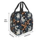 thumbnail image 3 of Easygdp Cute ghost in the flowers Bolsa Térmica Premium - Tela Oxford Impermeable, Gran Capacidad, Bolsillo Frontal, Unisex para Trabajo, Escuela, Actividades al Aire Libre y Picnics, 3 of 8