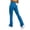 Blue, variant on Leggings for Women Plus Size Pull on Pants Casual Bootcut Yoga Pants Flare Leggings for Women for Workout Running Athletic Activewear