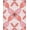 Pink, Pattern 4, variant on ODIKA 4'x6' Machine Washable Non-Slip Area Rug, Wing Mosaic Fuzzy in Blush Palette High Traffic Rug, Pink, 556308
