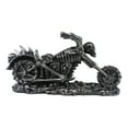 thumbnail image 4 of Ebros Hell Ghost Rider Skull Chopper Motorbike Wine Holder Figurine 15.25" L, 4 of 10