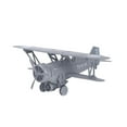 thumbnail image 2 of III Fighter High Simulated Plane mm10195-16 Aviation Collectibles Tabletop Decor grey, 2 of 8