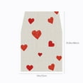 thumbnail image 3 of Valentines Day Table Runner Red Hearts Love Wedding Anniversary Holiday Kitchen Dining Table Decoration for Home Party Indoor Decor 70.87×12.99inch, 3 of 6