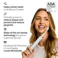 thumbnail image 3 of AquaSonic Vibe Electric Toothbrush Set - ADA Accepted, Rechargeable, 4 Modes, Travel Case, 8 Brush Heads - Optic White, 3 of 7
