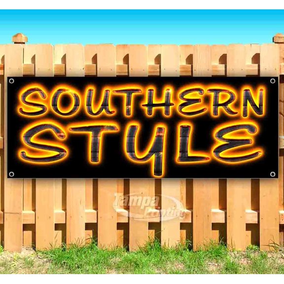 Southern Style 13 oz Vinyl Banner With Metal Grommets