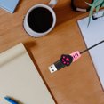 thumbnail image 3 of BRIGHTFUFU 10Pcs Cartoon Cable Protector Pink PVC Prevent Cable Breakage for Daily Use, 3 of 8