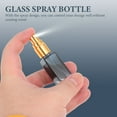 thumbnail image 3 of Fragrance Sample Bottles 4Pcs Square Practical Design For Outdoor Travel, 3 of 8