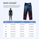 thumbnail image 4 of Fotbe Futuristic Purple Panther Pantalones de Pijama para Hombre, Pantalones de Dormir, Pantalones de Casa con Cintura Ajustable y Bolsillos-Large, 4 of 6
