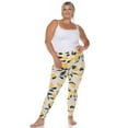 thumbnail image 5 of White Mark Women's Plus Size Casual Tropical Leggings, 5 of 5