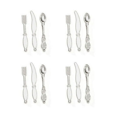 Timeless Minis Silverware 1In 12Pc
