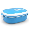 thumbnail image 1 of LPSSTORE Stainless Steel Insulated Lunch Box Rectangular Lunch Box Student Lunch Box SeaLED Steel Fresh Keeping Box, 1 of 8