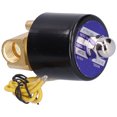 thumbnail image 3 of Valves, Direct Acting Normally Closed Solenoid Valve 1/4in Brass Small 2W-025-08  For Water For   For Air, 3 of 8