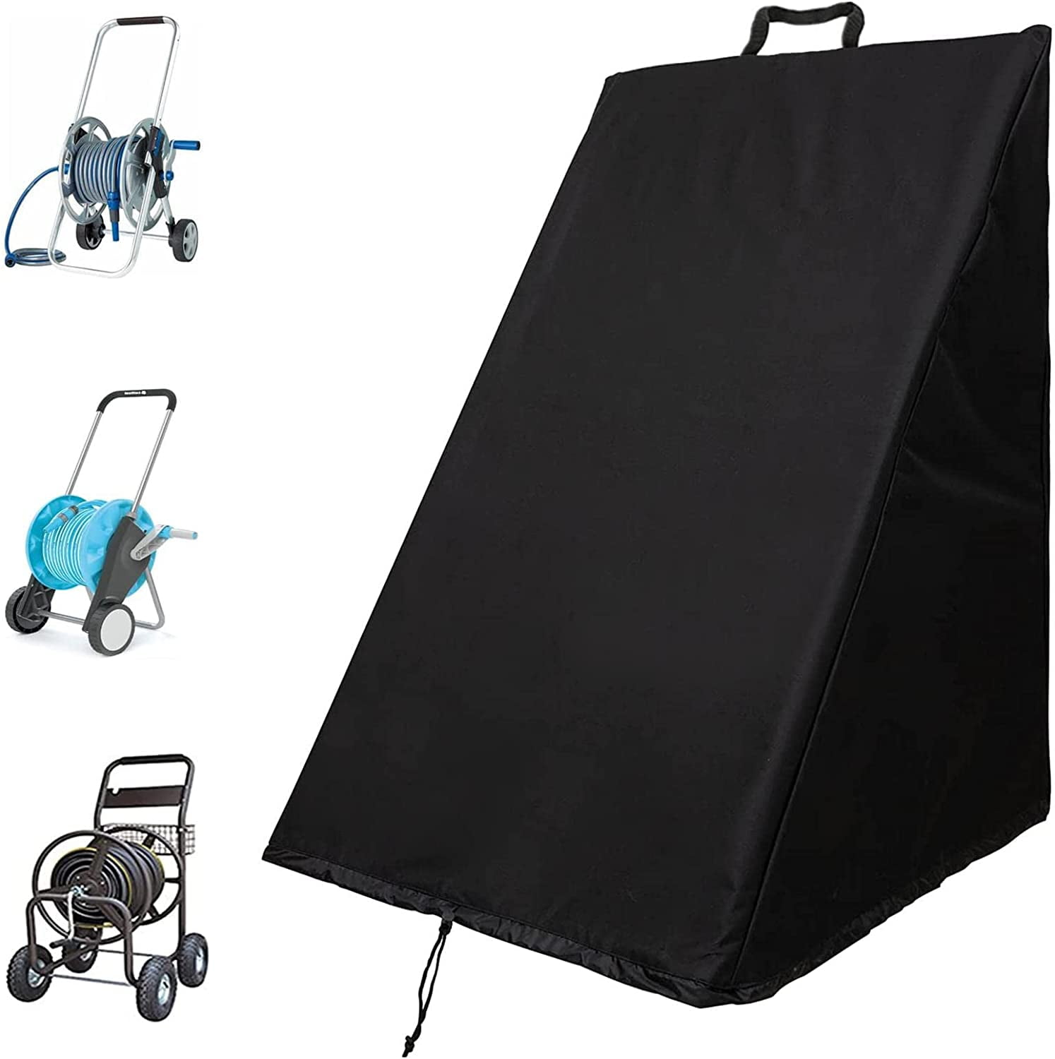 Garden Hose Reel Cover, Free Standing Hose Holder Cover Dustproof