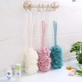 thumbnail image 6 of Back Scrubber for Shower,Loofah Long Handle Bath Body Brush,Soft Nylon Mesh Sponge for Shower,Loofah On a Stick for Men Women,Exfoliating Scrub Cleaning Luffa for Elderly(3-Pack,White), 6 of 15