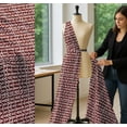 thumbnail image 5 of Soimoi Red Cotton Voile Fabric Geometric Arrow Tribal Print Fabric by the Yard 42 Inch Wide, 5 of 7