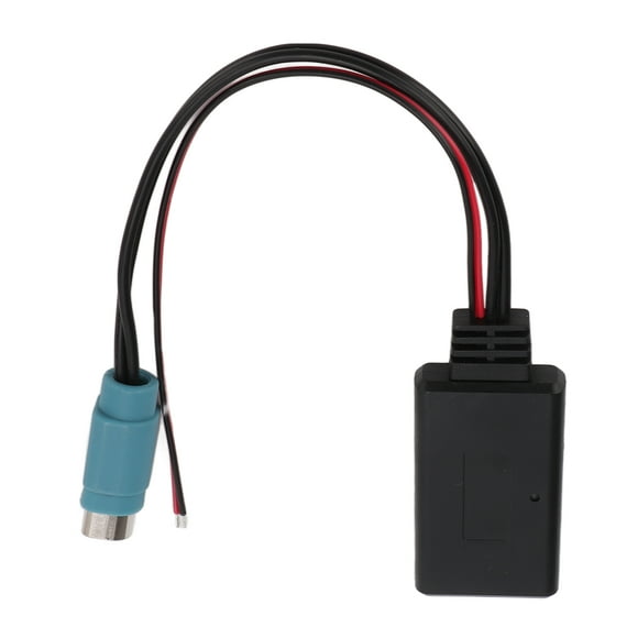 Adaptador Bluetooth estéreo Cable de audio inalámbrico Accesorio de coche Reemplazo para Alpine 2009