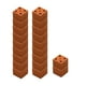 thumbnail image 2 of 40 Piezas de Ladrillos Rojos en Miniatura Ladrillos Falsos para Estatuilla de Construcción Modelo, 2 of 8