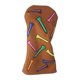 thumbnail image 2 of Funda para cabeza de palo de golf, funda de madera para palo de golf, accesorios de golf, funda protectora creativa para cuello largo para deportes 1 marrón, 2 of 8