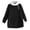 Black, variant on QQAMB Fuzzy Sherpa Pullover for Women High Neck 1/4 Zip Sweaters Comfortable Plush Warm Winter Tunic Tops with Pocket