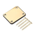 thumbnail image 1 of Metal + Plastic Guitar Neck Plate For Strat/Tele/LP Jazz Bass Guitar, 1 of 4