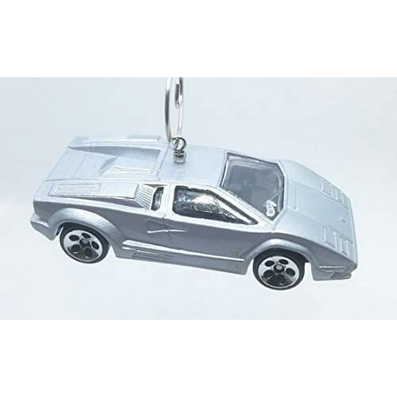 Christmas Ornament for Lamborghini Countach Silver