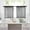 A 8S1, variant on Staron Short Curtains under $5! Semi-Sheer Window Treatment for Kitchen Bathroom Privacy Light Filtering Easy Hang