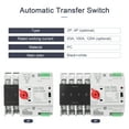 thumbnail image 4 of Labymos Commutateur de Transfert Automatique Compact Sélecteur Électrique Commutateur Double Interrupteur Solaire Type de Rail d'Alimentation, 4 of 8
