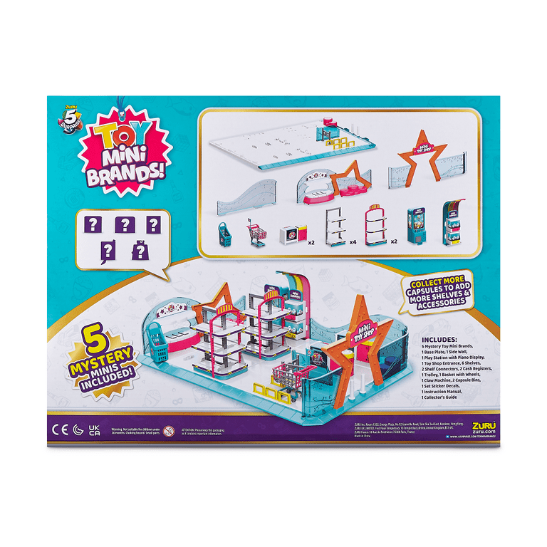  5 Surprise Mini Brands Disney Store Exclusive Series 1 Capsule  Collectibles (Advent Calendar) : Toys & Games