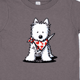 thumbnail image 4 of Inktastic Westie In Bandana Boys or Girls Toddler T-Shirt, 4 of 5