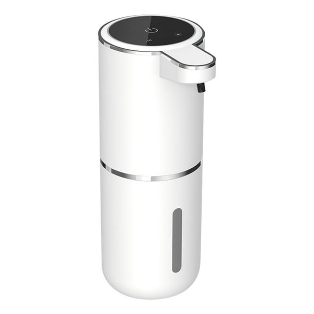 ¡Venta caliente! Dispensador de jabón automático: dispensador de jabón de espuma sin contacto de 13,4 oz, dispensador de desinfectante recargable por USB, sensor eléctrico montado en la pared