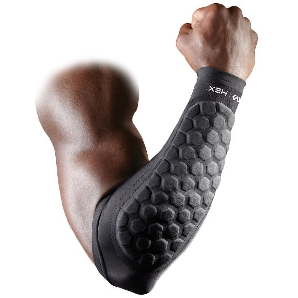 McDavid HexPad Forearm Compression Athletic Arm Sleeve Moisture Wicking