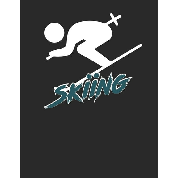 Trainingsbuch für Skifahrer : Stetige Verbesserung mit diesem Trainigstagebuch ♦ Vorlage für über 100 Trainigstage ♦ Planen, üben, umsetzen ♦ A4  Format ♦ Motiv: Skiing 7 (Paperback)