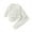 White, variant on IBTOM CASTLE Unisex Baby Girls Boys Cotton Twist Knit Sweater Long Sleeve T-Shirt Tops Long Pants 2PCS Outfit Fall Winter Warm Clothes 0-3 Months White