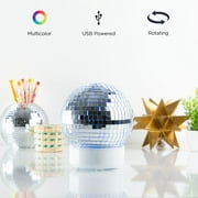 Disco Ball Color Changing Light, 5.5in