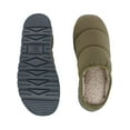 thumbnail image 3 of Isotoner  Crinkled Tech Puffer Hoodback Slipper (Men), 3 of 5