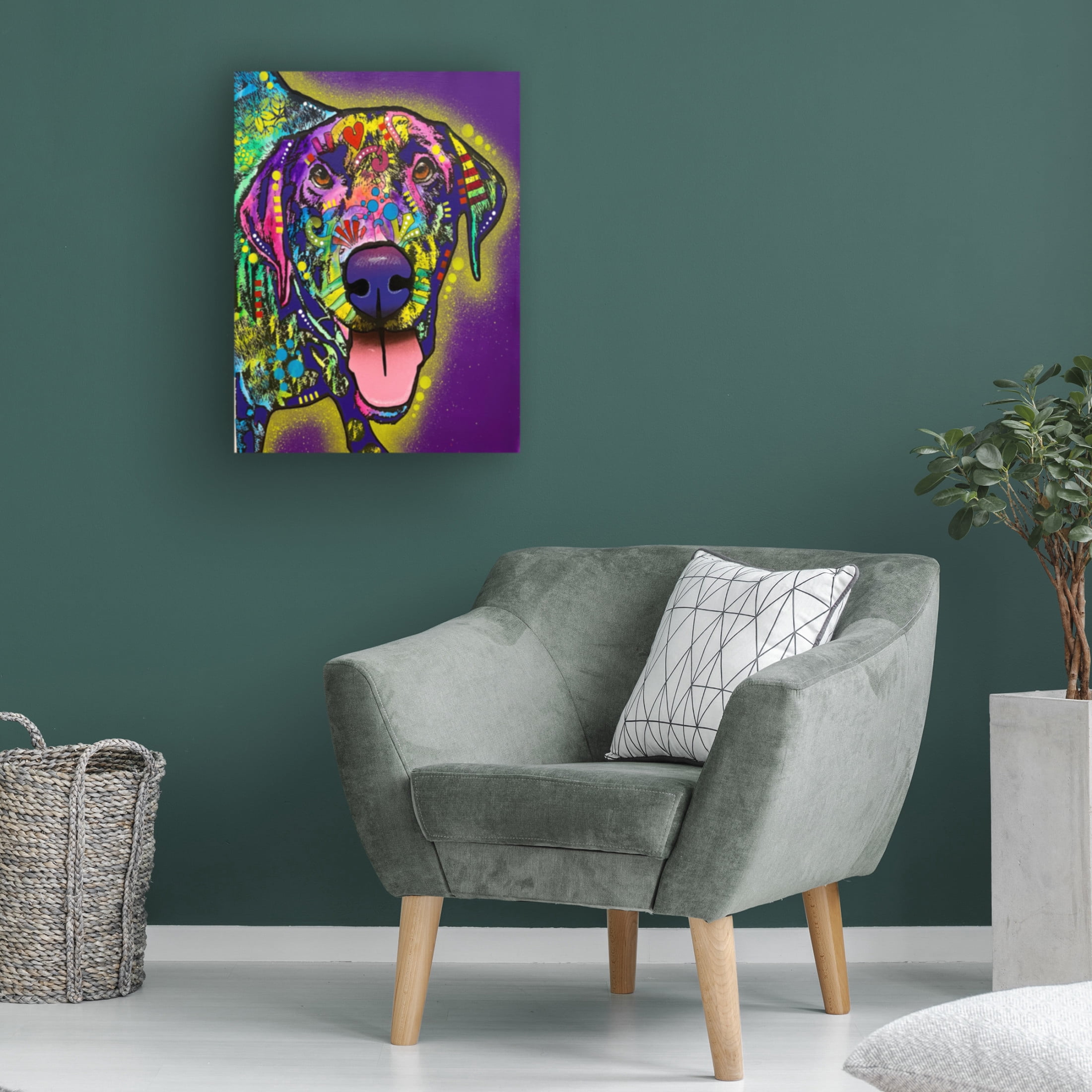 Canvas Wall Art - Dean Russo 'Oh Whaaat' Wall Art for Living Room, Bedroom, or Office Décor by Trademark Fine Art - 35 x 47 Inches