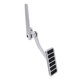 thumbnail image 1 of Pedal Del Acelerador Universal De Aluminio Pulido De Gas Conjunto Del Pedal Del Acelerador Del Acelerador De 4,5 Pulgadas X 2 Pulgadas Para Autos Clásicos Hot Rods Y, 1 of 7