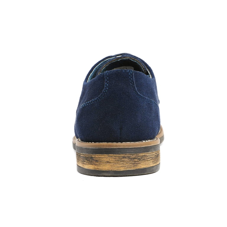 Bruno Marc Blue Suede Shoe 13 Men‎ Urban 08 Wingtip Brogue Oxford Dress Leather Bruno Marc Men main image 2