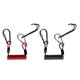 thumbnail image 1 of 2 Piezas de Buceo de Seguridad perfecl Diver Hook y Coil Lanyard Clip Giratorio, 1 of 8
