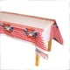 thumbnail image 3 of Mantel de fiesta Cubiertas de mesa desechables PE Manteles de pirata Decoración de mesa Suministros de fiesta Decoraciones navideñas (Rojo), 3 of 4