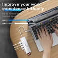 thumbnail image 5 of LENTION USB C Hub,USB C 7-in-1 Multiport Adapter with 4K HDMI,3 USB 3.0,100W PD,SD/TF Card Reader,Laptop Docking Station for 2023-2016 MacBook Pro,New Mac Air,Chromebook,More,C36b, 5 of 16