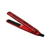 Ceramic Flat Iron Dual Voltage Hair Straightener For Hair Styling - Rose Print