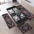 thumbnail image 6 of IsecretJoy Non Slip Kitchen Rugs Sets of 3, Washable Kitchen Mats for Floor Waterproof & Stain Resistant Runner Rug for Kitchen, Laundry Room, Hallway, 6 of 11
