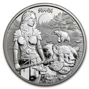 GERMANIA MINT 2024 Germania Valkyries: Solveig 1 oz Silver Round BU