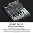 thumbnail image 2 of Behringer BEHRINGER-802-B-KIT1572-NFBA Xenyx 802 8-Channel Compact Premium Audio Mixer with Cable, 2 of 5