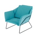 thumbnail image 2 of Canapé Miniature pour Maison de Poupée Fauteuil Mobilier pour Maison de Poupée Canapé Meuble Note : 1/6 Cyan, 2 of 9