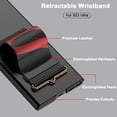 thumbnail image 2 of Compatible Hand Strap Case for Samsung Galaxy S23 Ultra Wristband Case with Kickstand Black,Shockproof PC + PU Leather Cover Camera Protective Slim Phone Case for Samsung S23 Ultra 5g Case Stand, 2 of 12