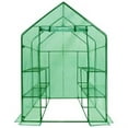 thumbnail image 1 of Ogrow Serre de Jardin Portable à 2 Niveaux et 8 Étagères - Ancres Incluses!, 1 of 1