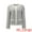 Grey, variant on Women's Casual Long Sleeve Knit Ribbed Cardigan Sweaters 2XL Light Green