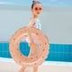 thumbnail image 3 of Natación círculo flotante piscina playa anillos inflables para niños (70 cereza), 3 of 6